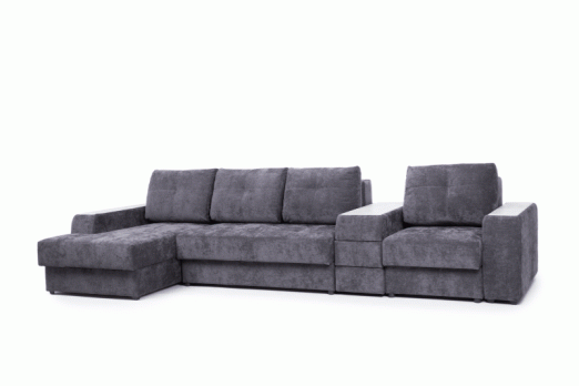 Угловой диван "Левел 1+ПШ+2+От" (6 категория ткани)