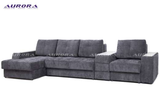 Угловой диван "Левел 1+ПШ+2+От" (6 категория ткани)