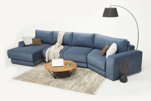 Угловой диван "Меценат 1.2" (67) (2 категория ткани)