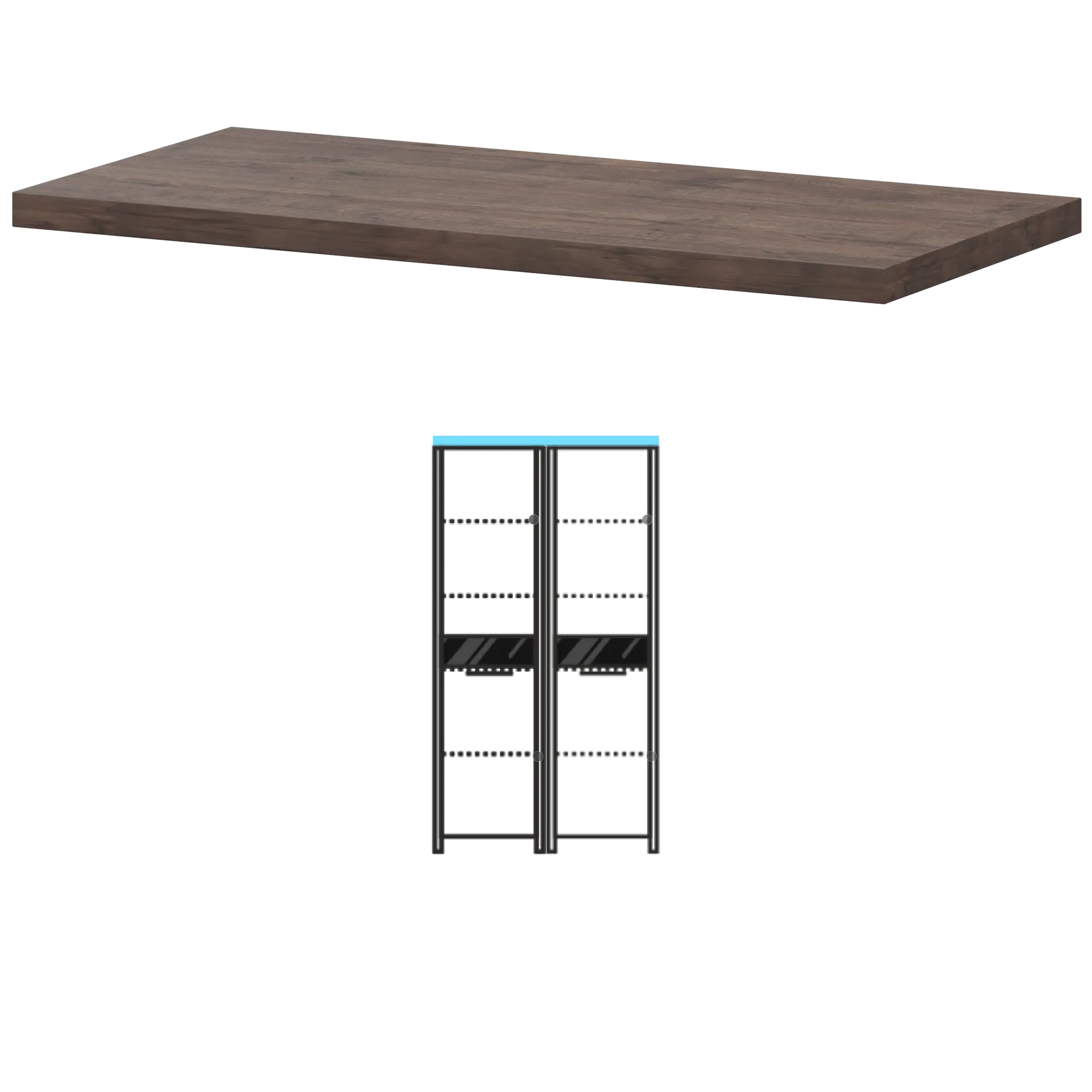 Топ Акцент КТ-71.38 Дуб апрель