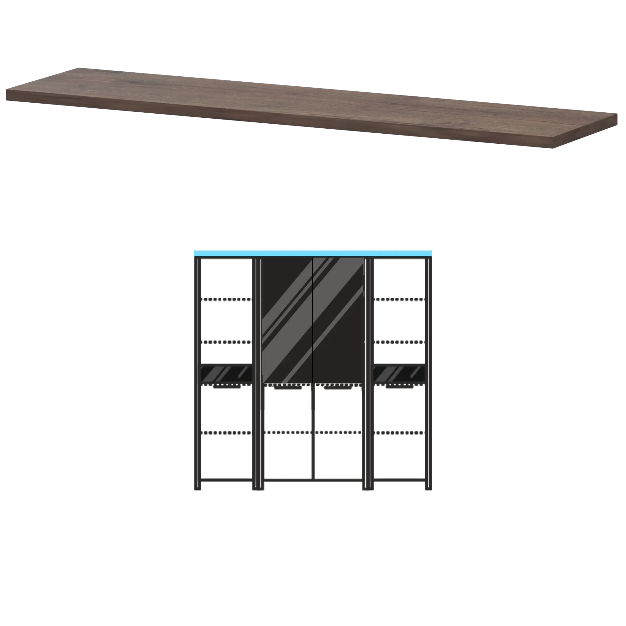 Топ Акцент КТ-76.38 Дуб апрель