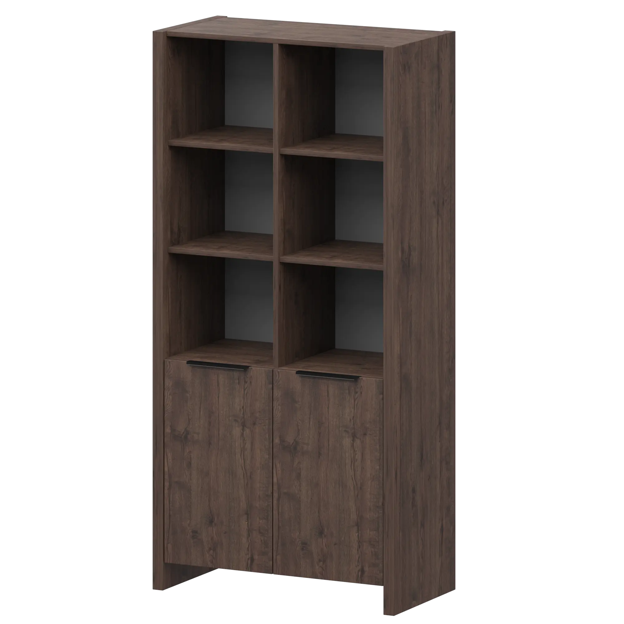 Стеллаж комбинированный Акцент КТ-42.38 Дуб апрель