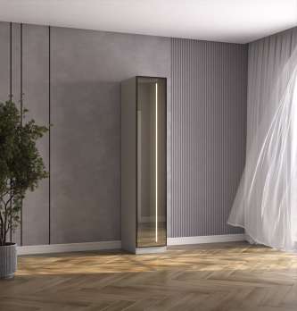 Шкаф 1-дверный со стеклом