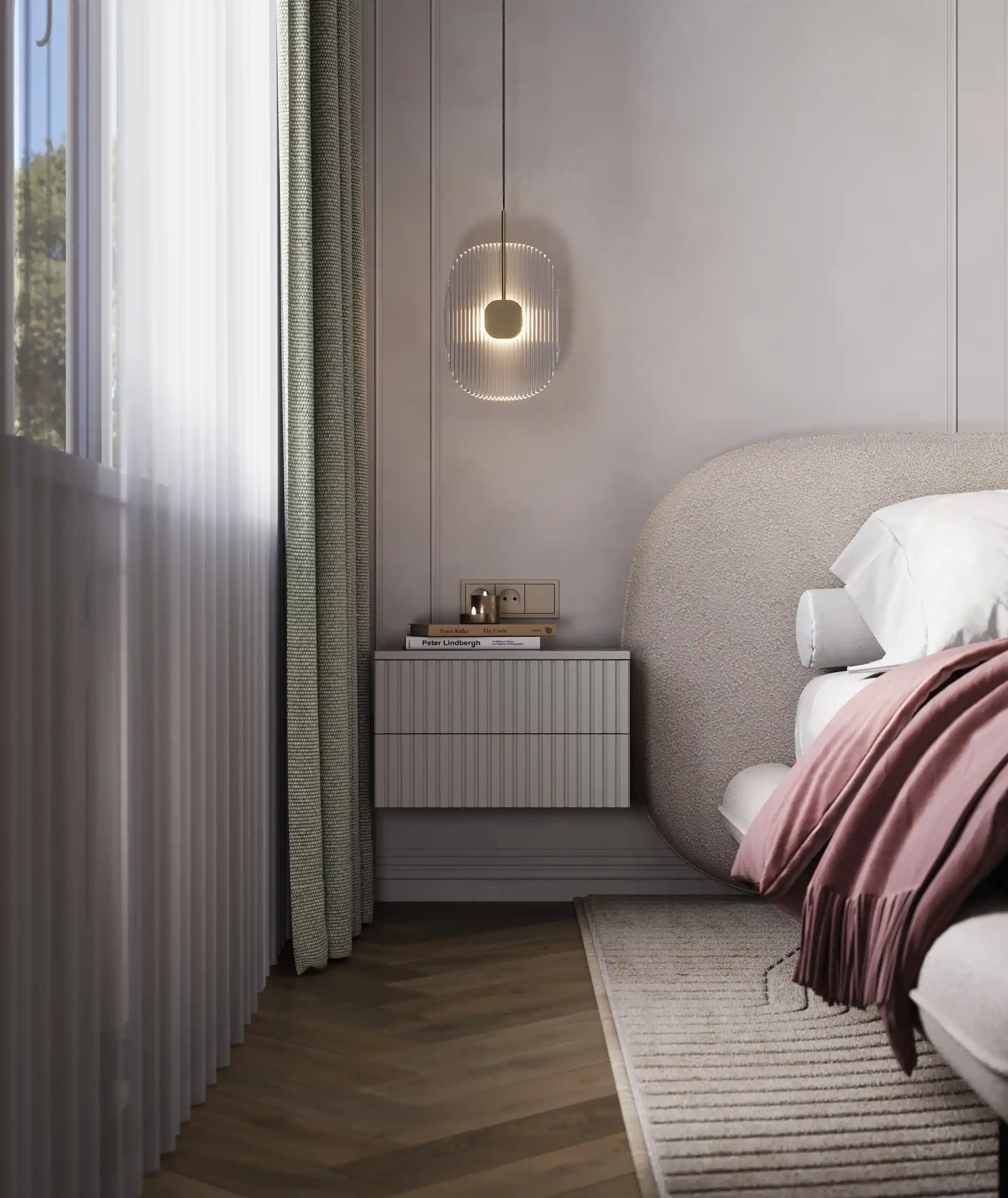 Тумба прикроватная подвесная