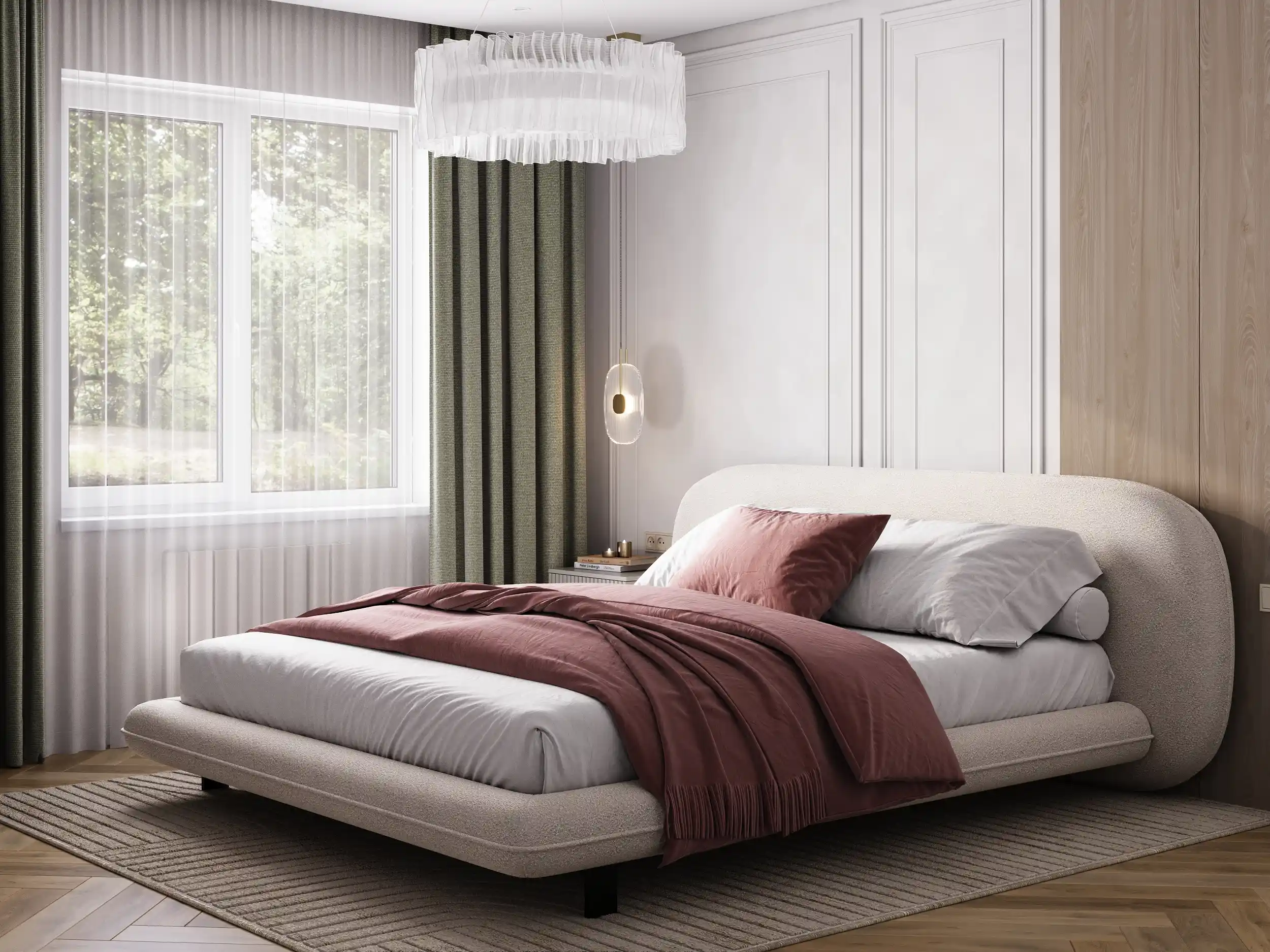 Кровать 1600x2000 на ножках