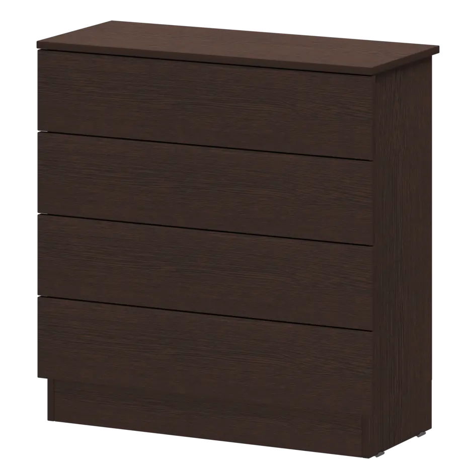 Комод 4 ящика Арго HOME Н-3263 Дуб венге