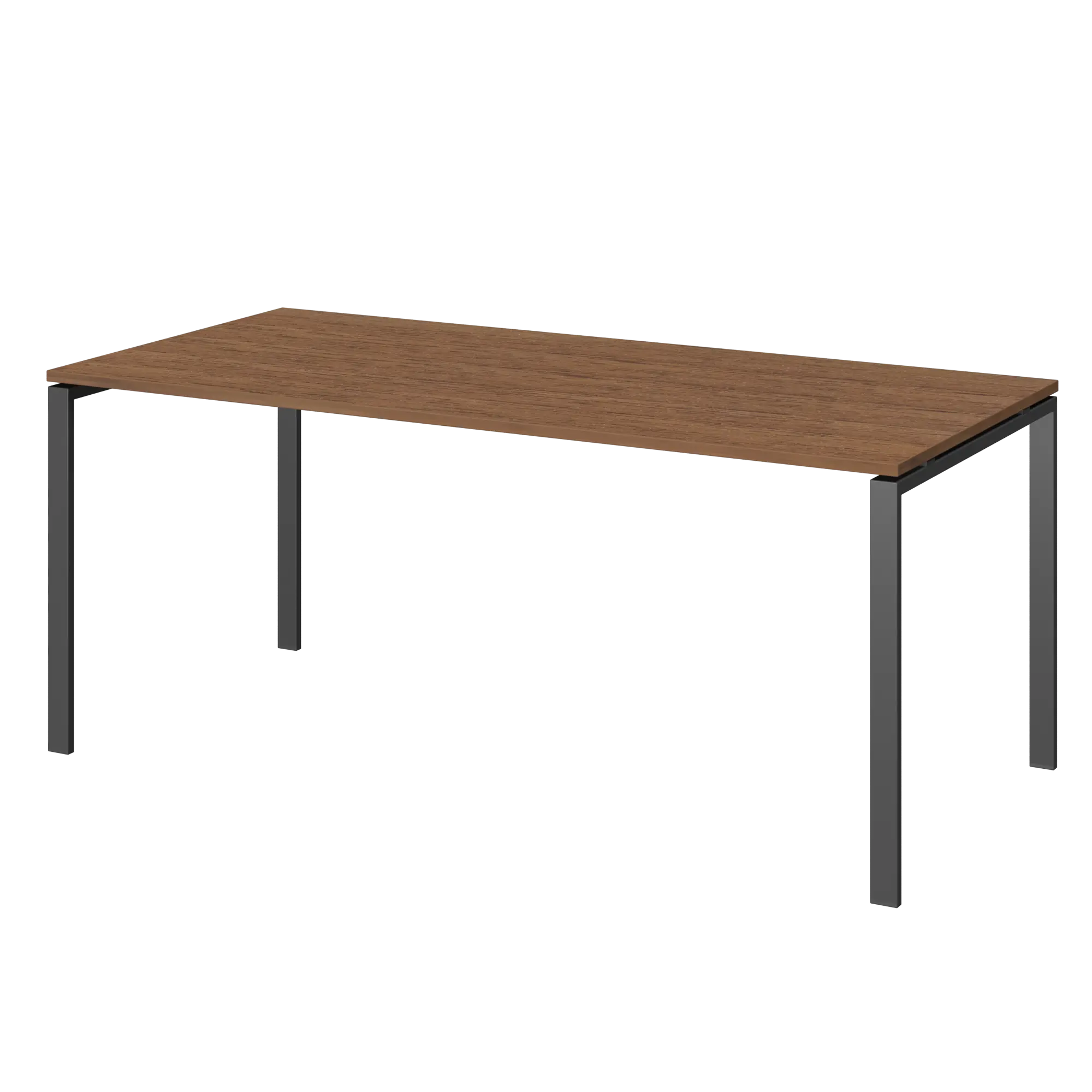 Стол на металлокаркасе для заседаний Арго-М АМ-0058 Орех гварнери/Белый