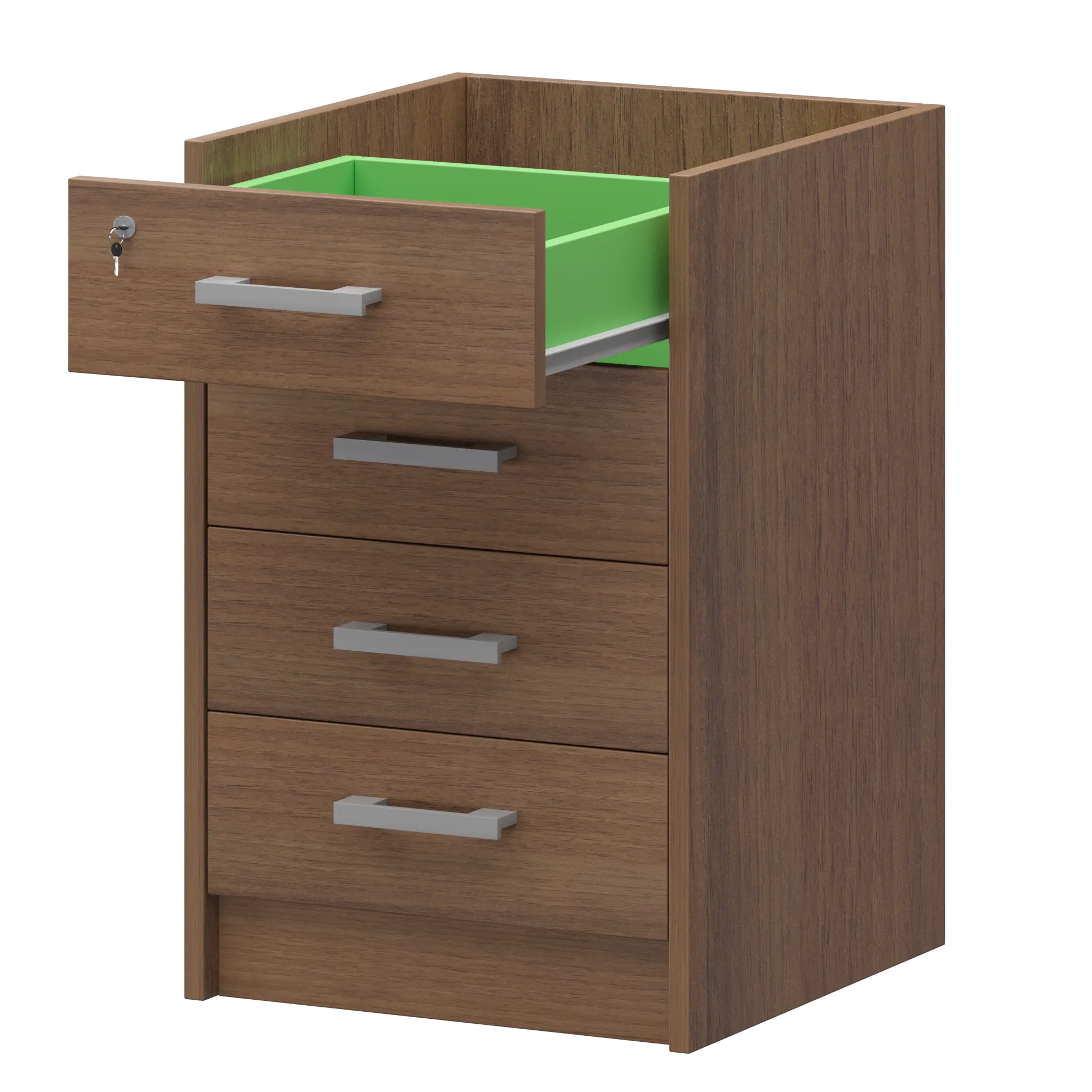 Корпус тумбы приставной Арго АТ-05 Орех гварнери