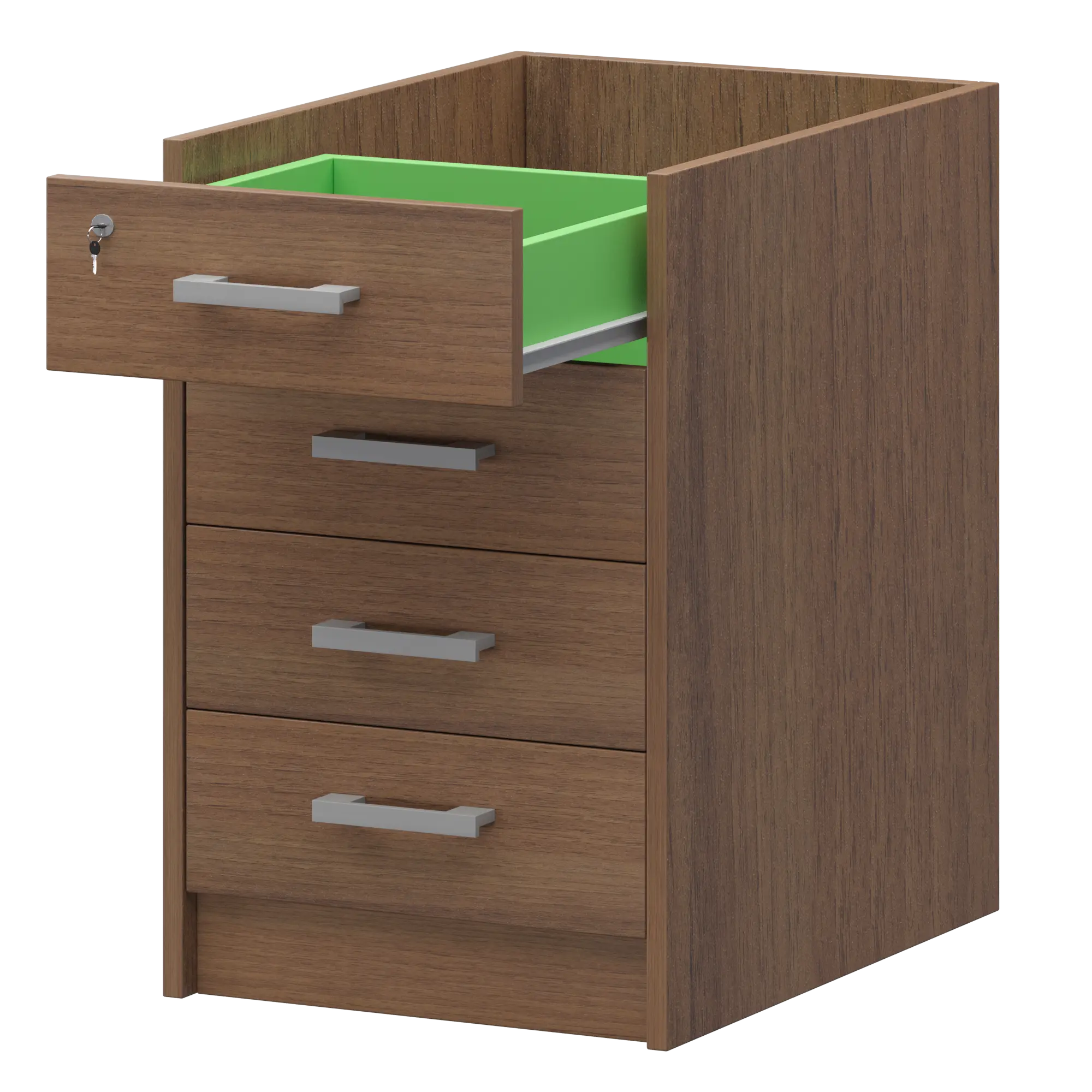 Корпус тумбы приставной Арго АТ-07 Орех гварнери