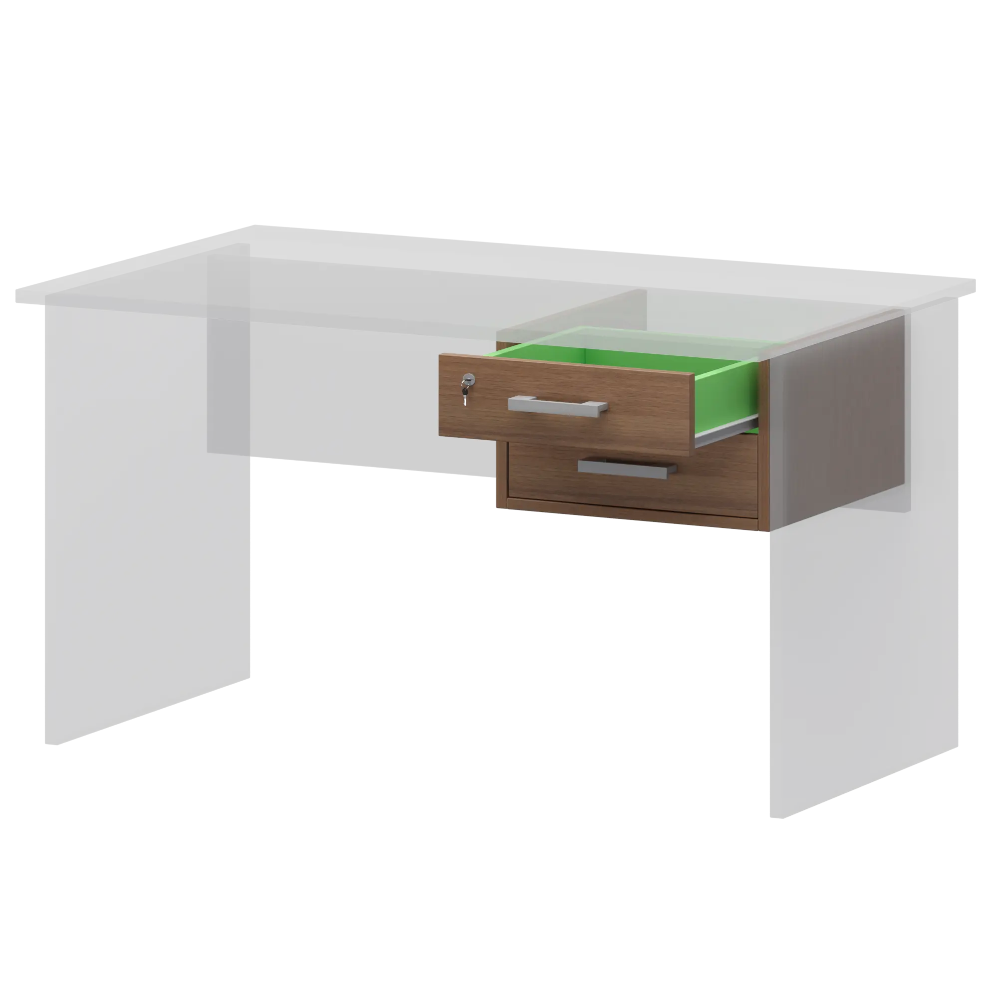 Тумба подвесная Арго АТ-02 Орех гварнери