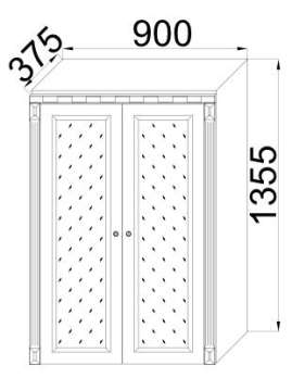 Шкаф верхний малый