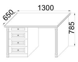 Стол 1-тумбовый