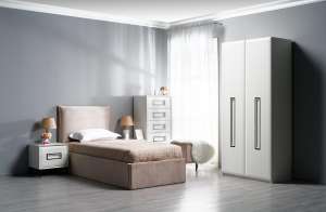 Кровать 900x2000 с подъёмным механизмом + ёмкость для белья