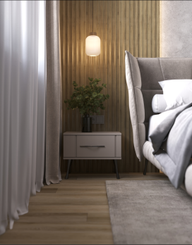 Тумба прикроватная ш.500 выс.395 гл.395