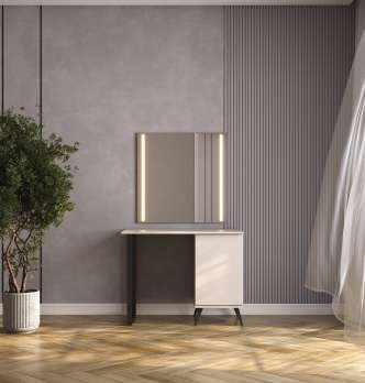 Стол туалетный ш.1000 выс.770 гл.550 (без подзеркальника)