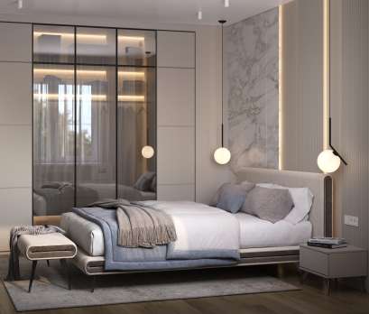 Кровать 1800x2000 с подъёмным механизмом + ёмкость для белья