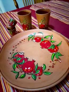 Керамическое блюдо