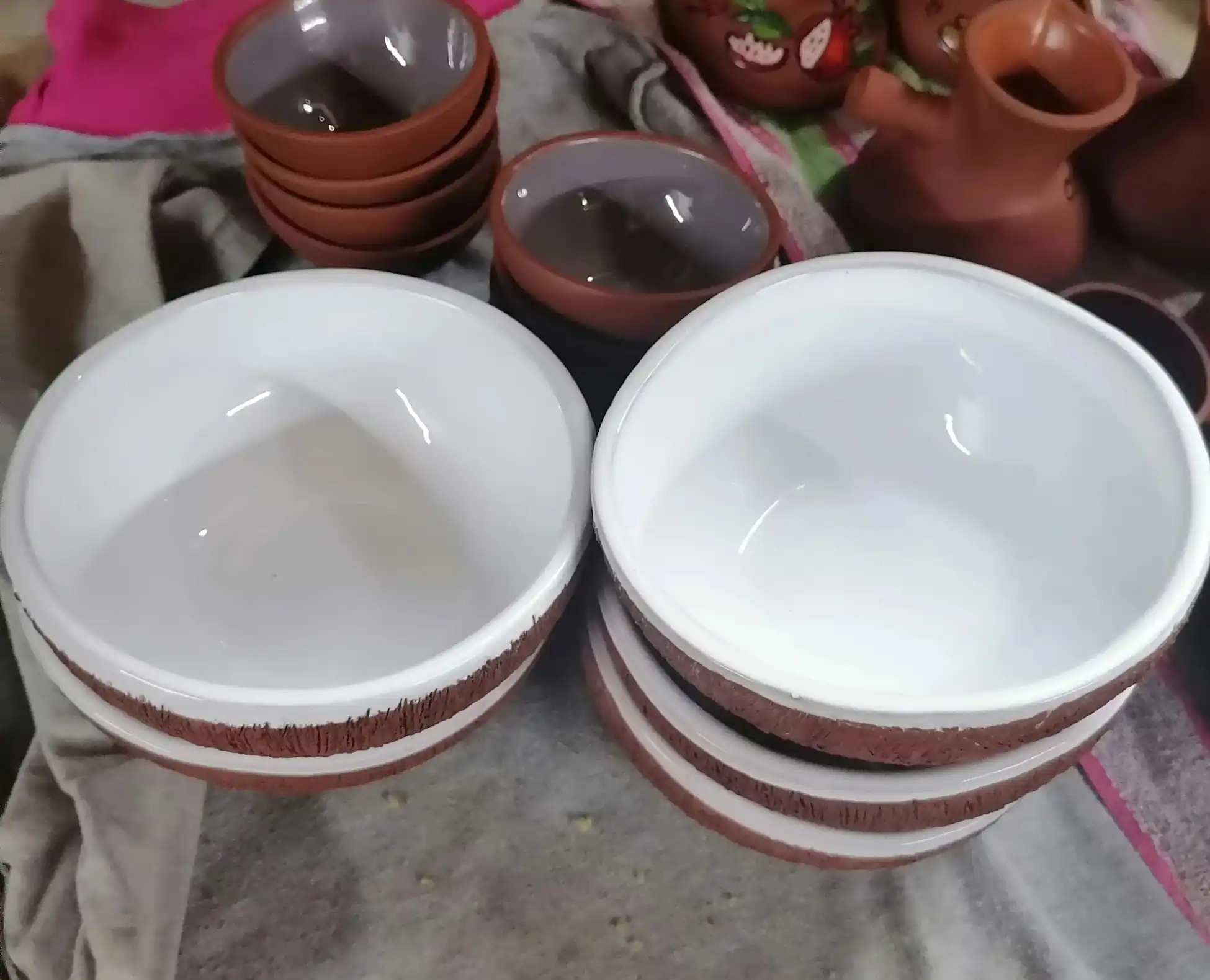 Керамическая миска "Кокос"