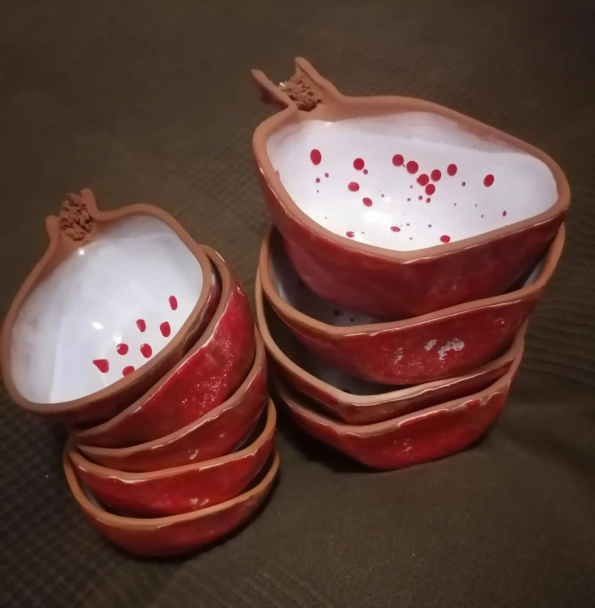 Керамическая миска "Гранат"