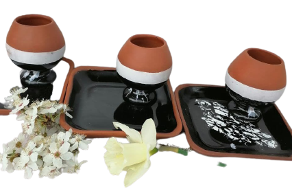 Керамический бокал для коньяка