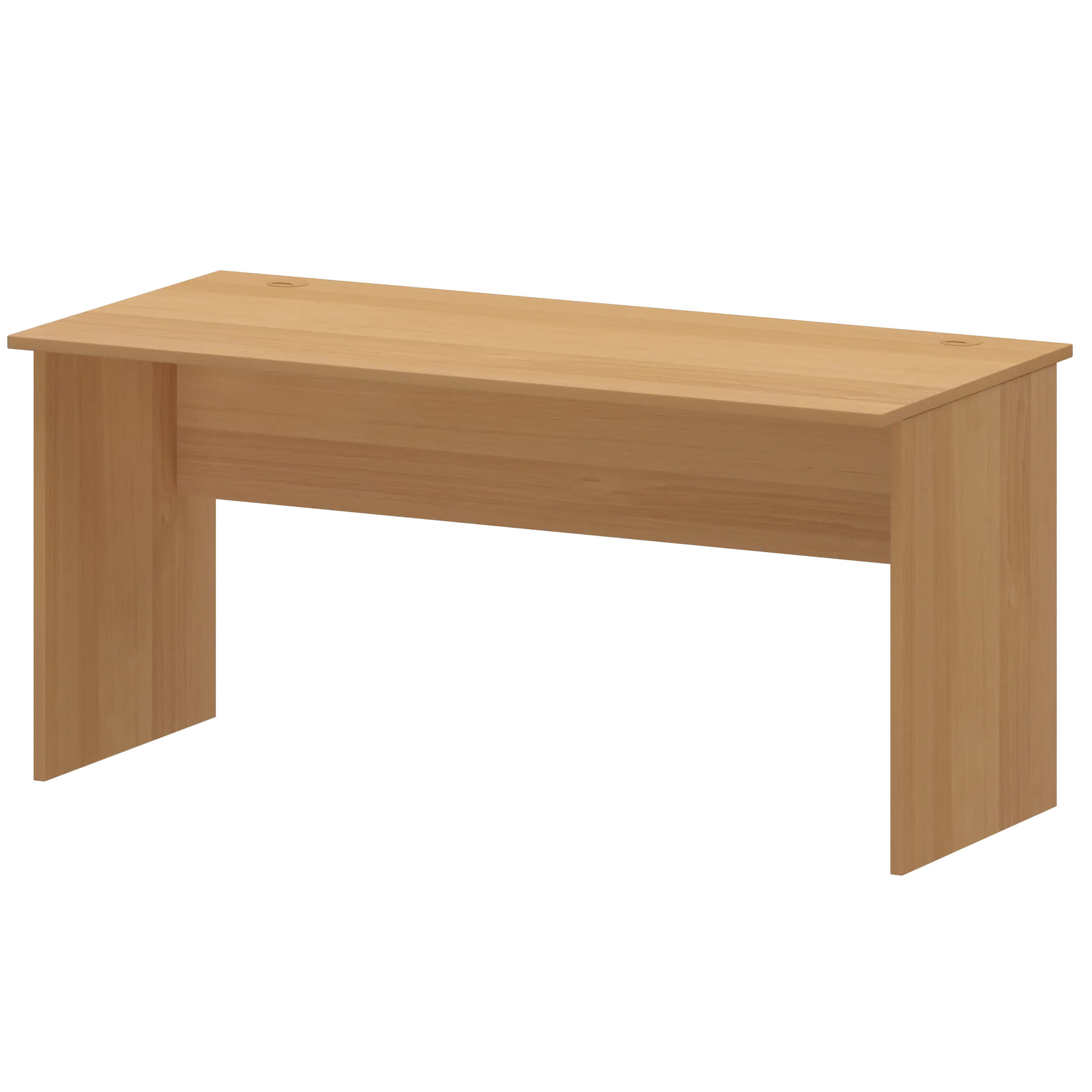 Стол с левым и правым кабель каналом Арго А-004.К Ольха