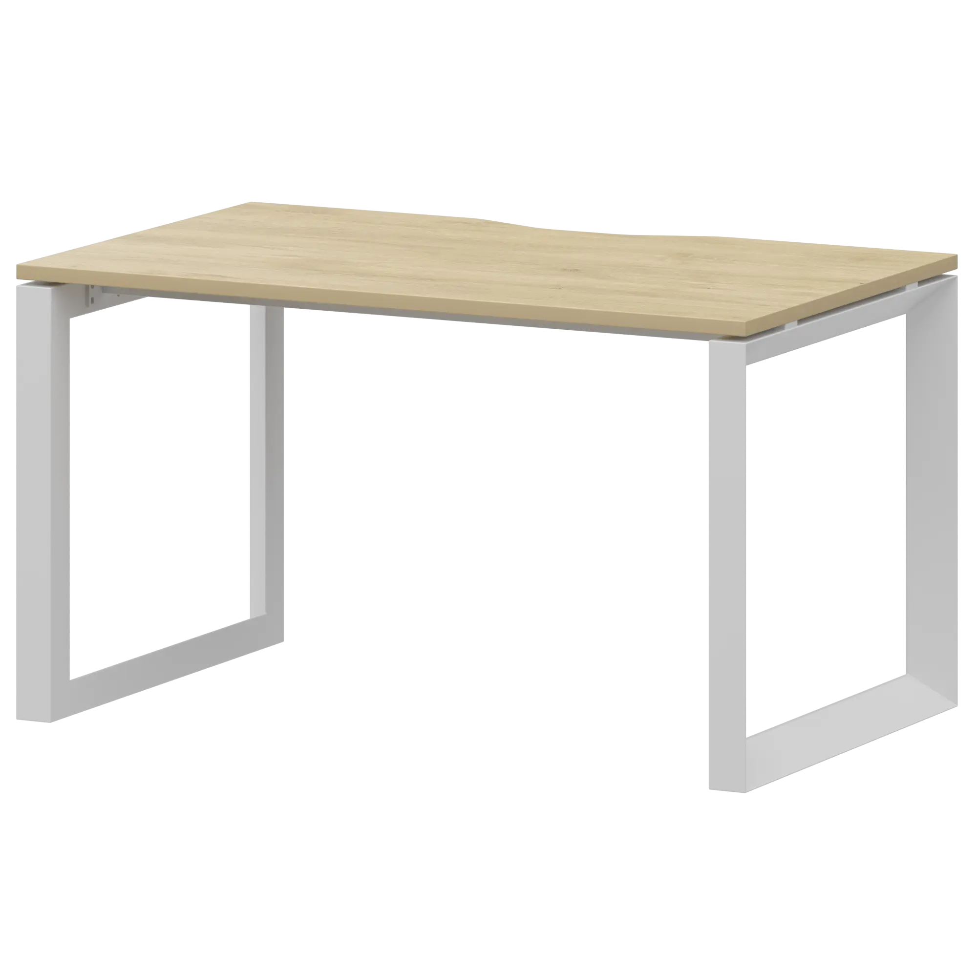 Стол на металлокаркасе Аргентум-МП НТМП.О-120 Баттл Рок/Белый