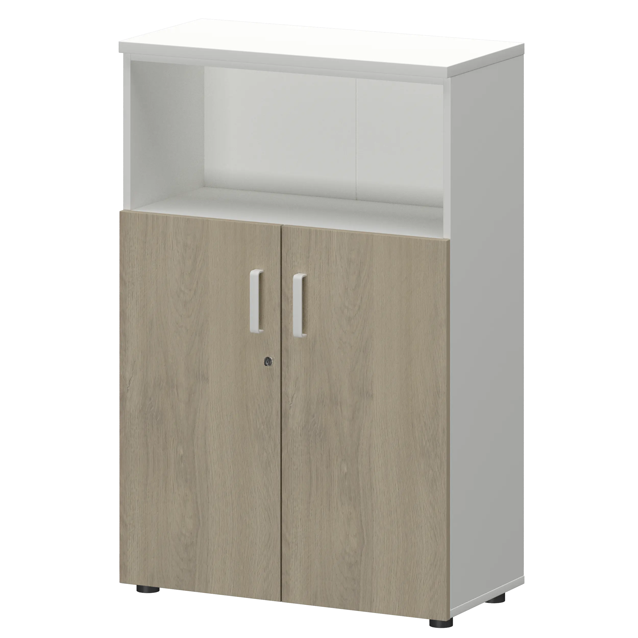 Шкаф Смарт СМШ-38Д2 Тип1 Белый/Кронберг