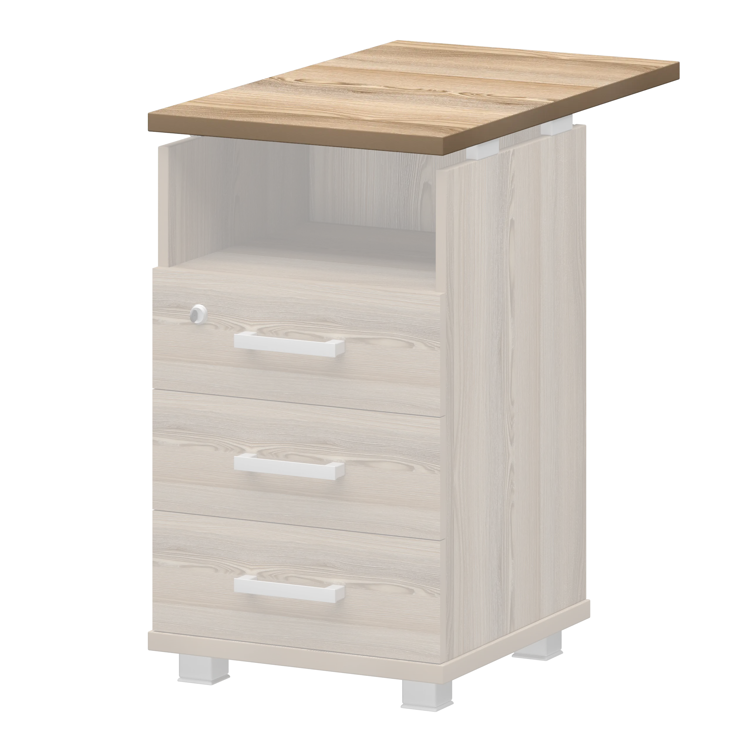 Крышка тумбы Аргентум НТ-320.73 Дуб сафари