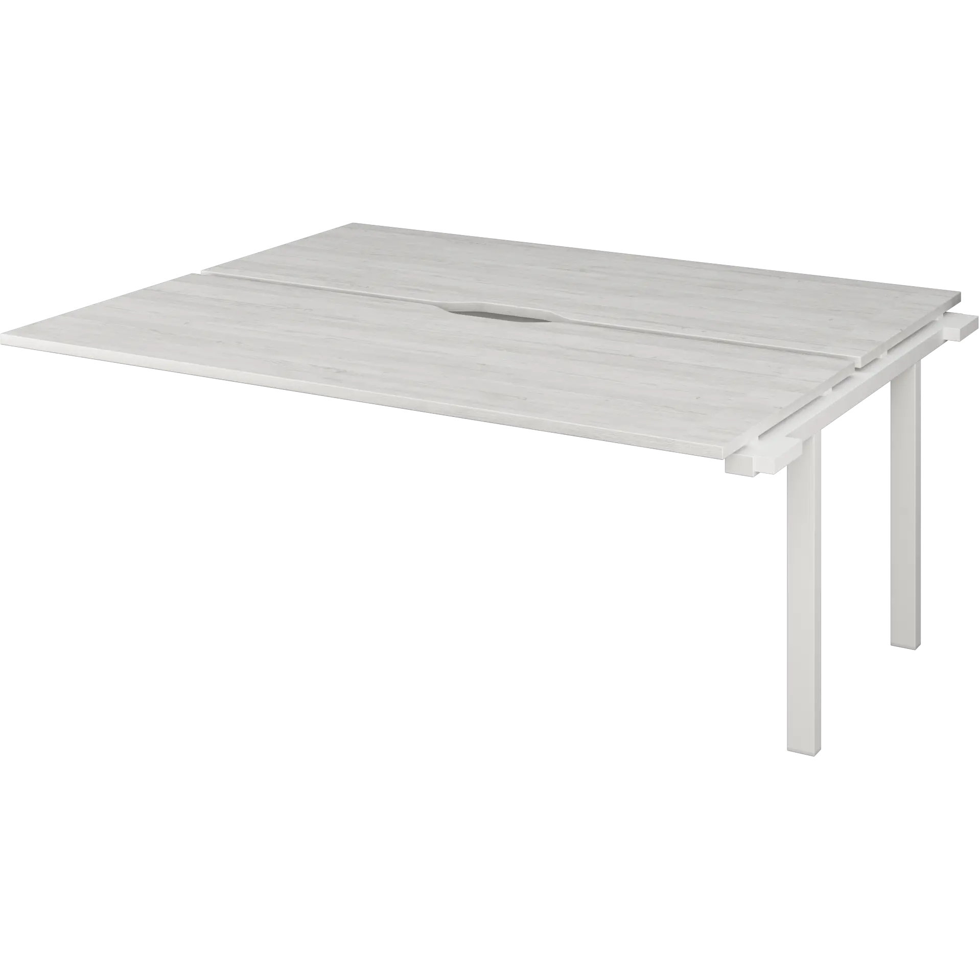 Модуль двойной на металлокаркасе Аргентум-МП НТМП.ПО.Б2-180Э Сосна винтер/Белый