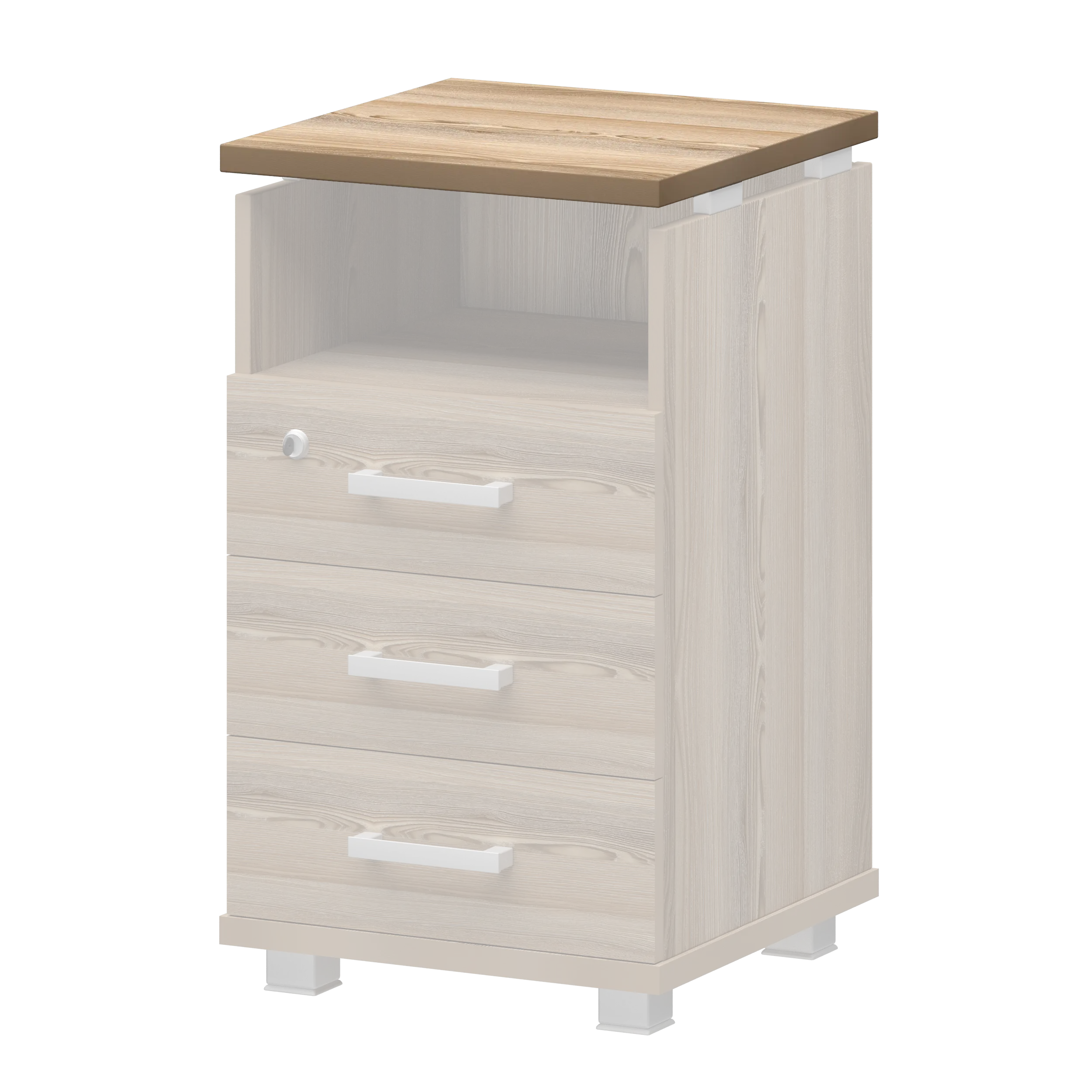 Крышка тумбы Аргентум НТ-320.45 Дуб сафари