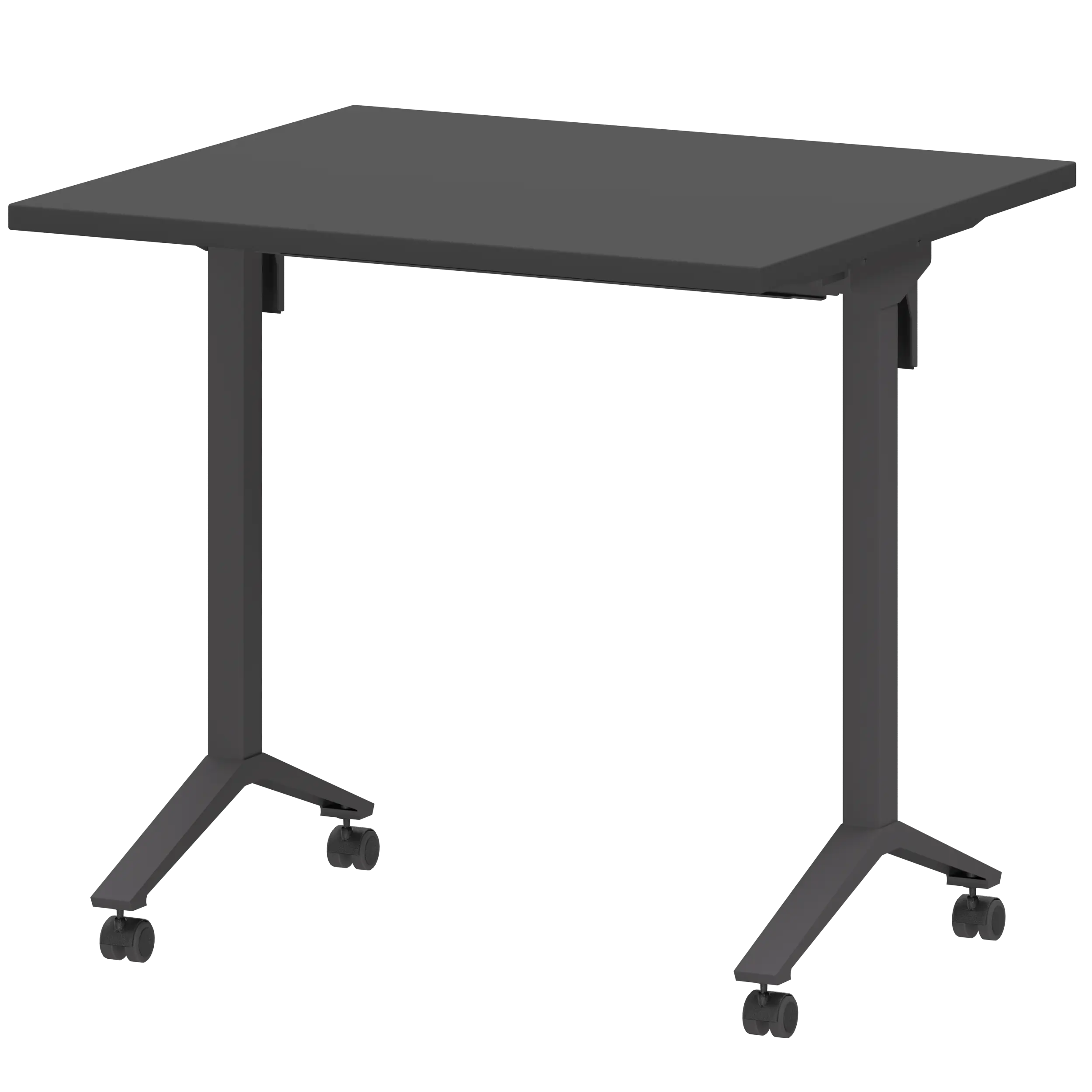 Стол мобильный складной Моби МБ25-80.70 Графит/Антрацит