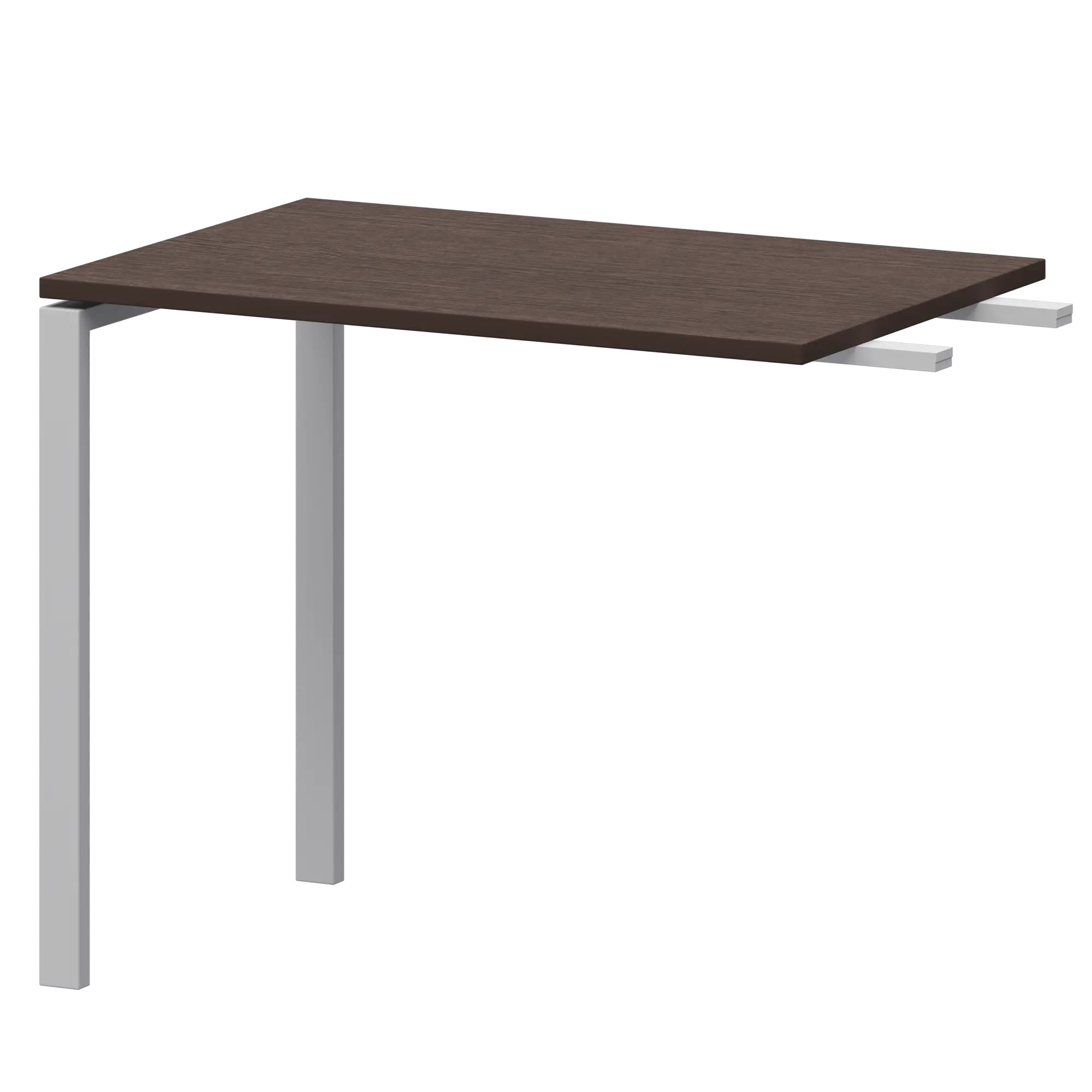 Бриф-приставка на металлокаркасе Арго-М АМ-090.60 Дуб венге/Белый