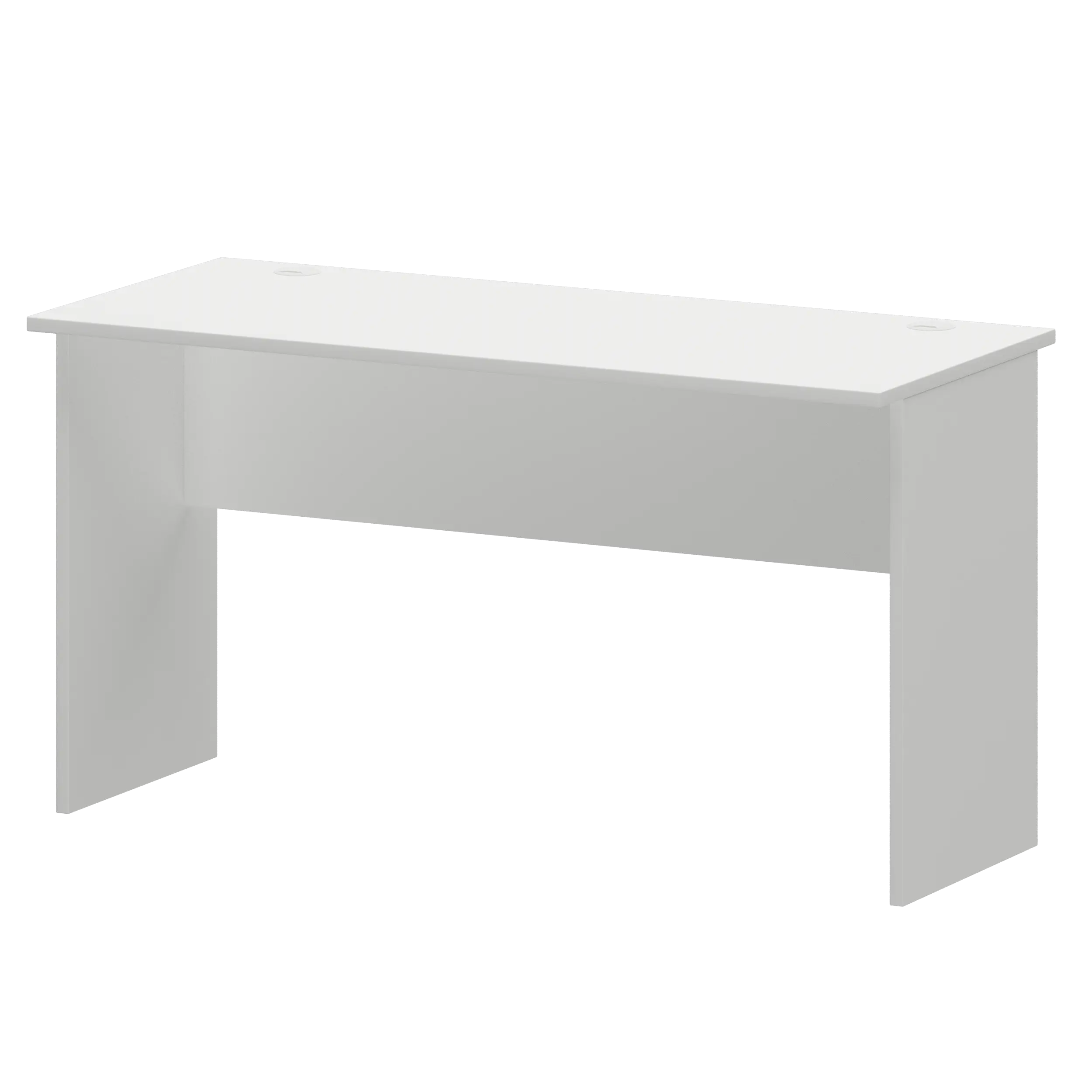 Стол с левым и правым кабель каналом Арго А-003.60.К Белый