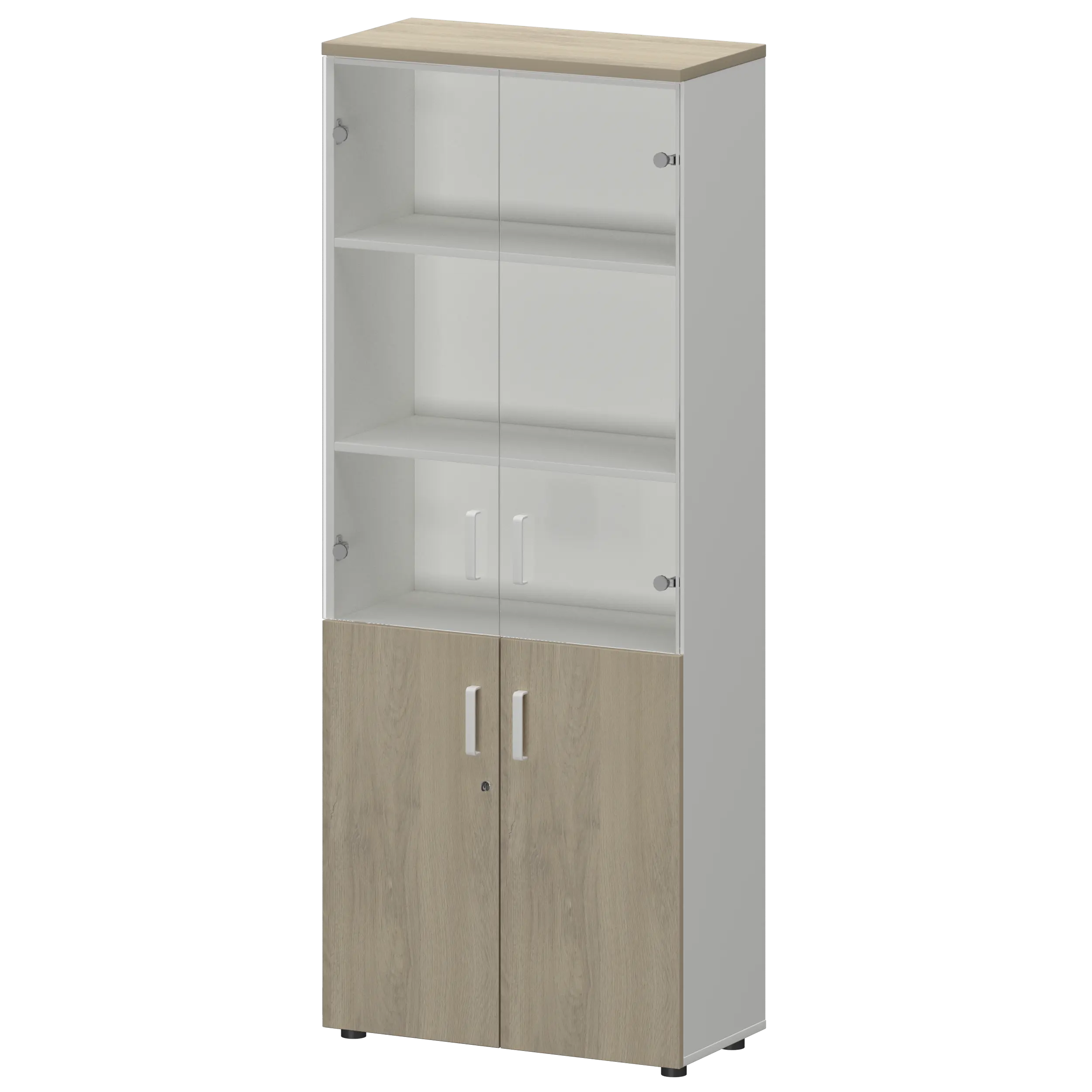 Шкаф Смарт СМШ-58ДС Тип2 Белый/Кронберг