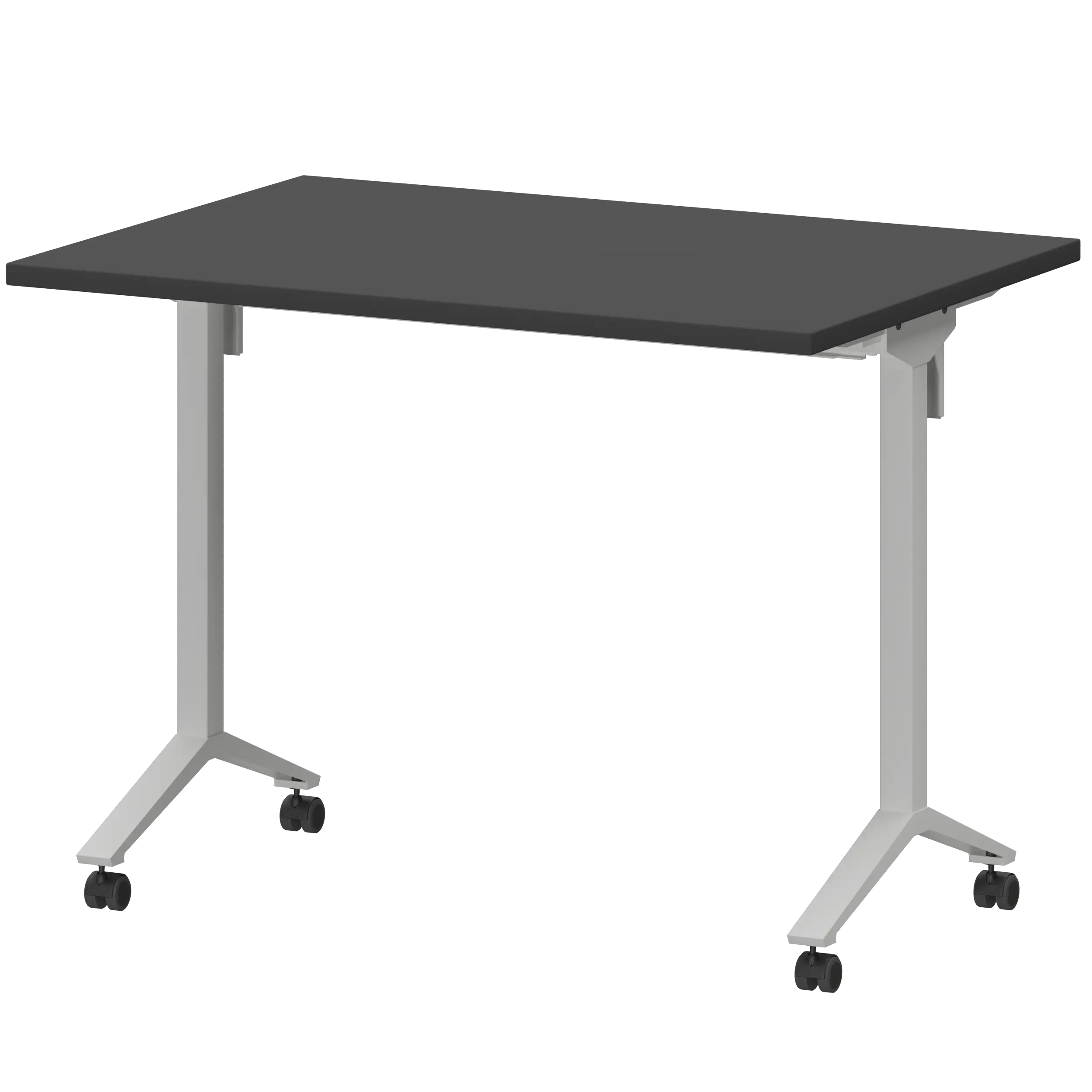Стол мобильный складной Моби МБ25-100.70 Графит/Белый