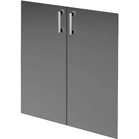 Двери средние стеклянные Аргентум НТ-601.2.С.Ф Тонированный