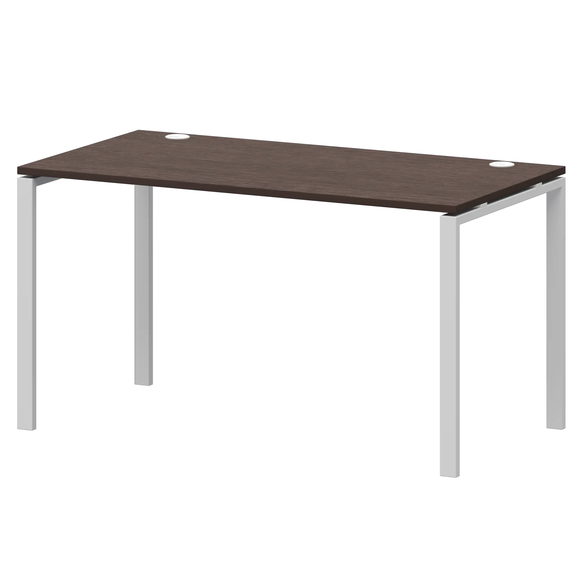 Стол на металлокаркасе Арго-М АМ-002.60 Дуб венге/Белый