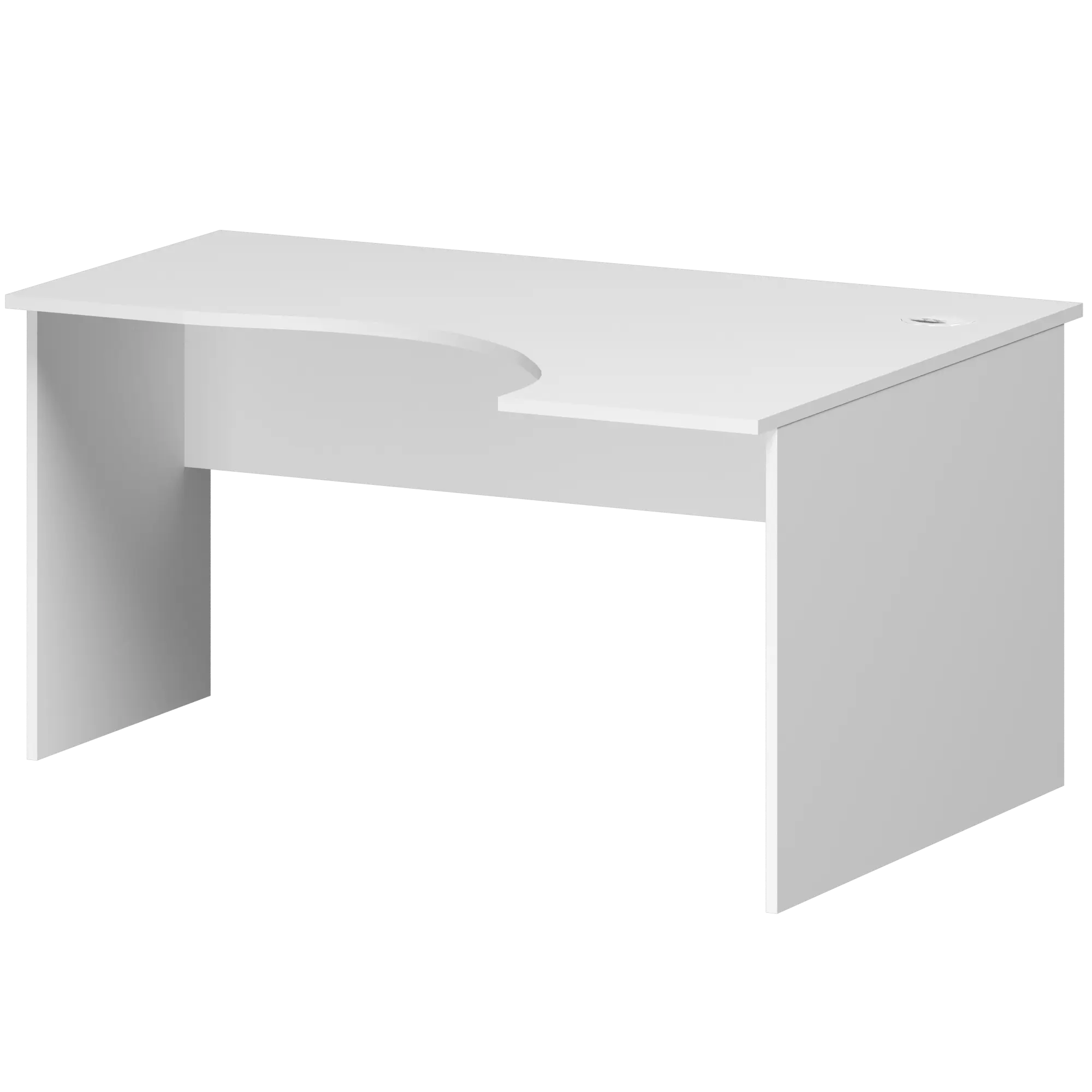 Стол эргономичный правый Арго А-201.ПР Белый
