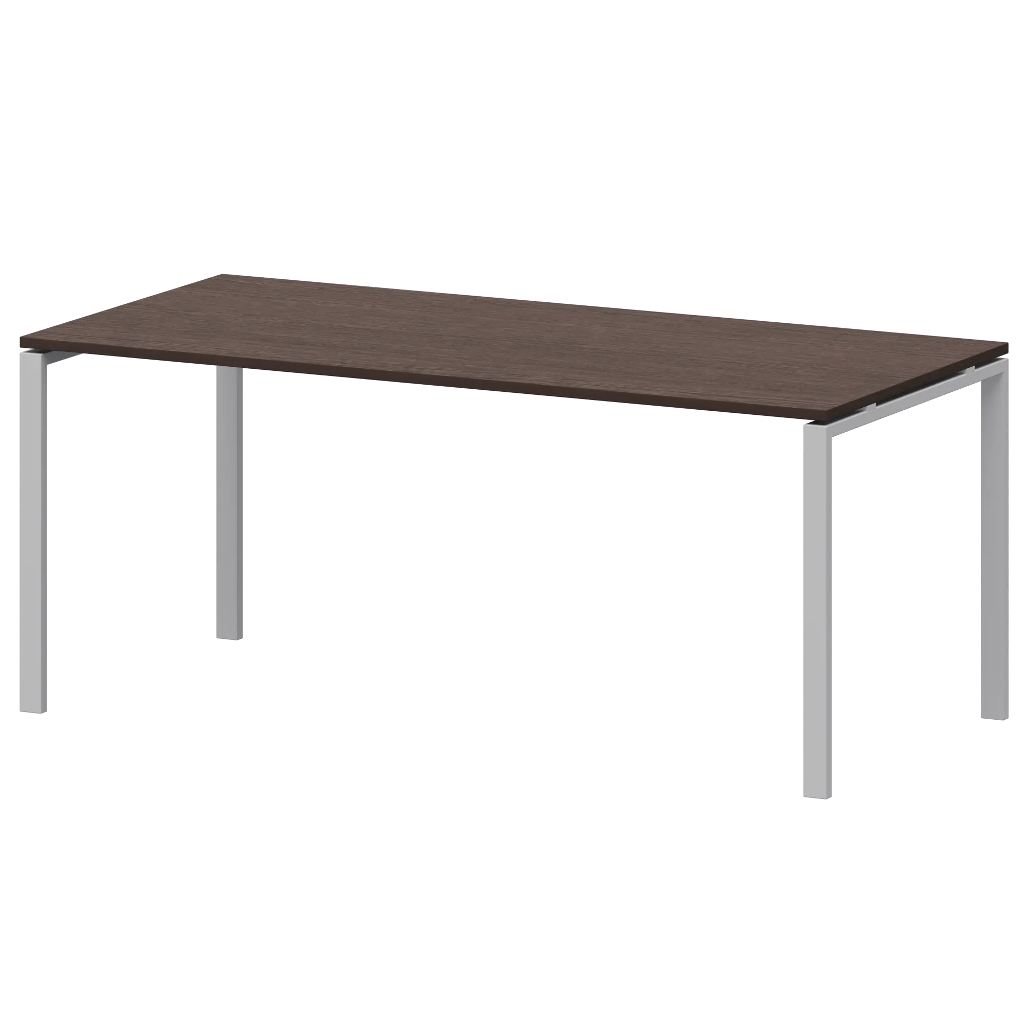 Стол на металлокаркасе для заседаний Арго-М АМ-0058 Дуб венге/Белый