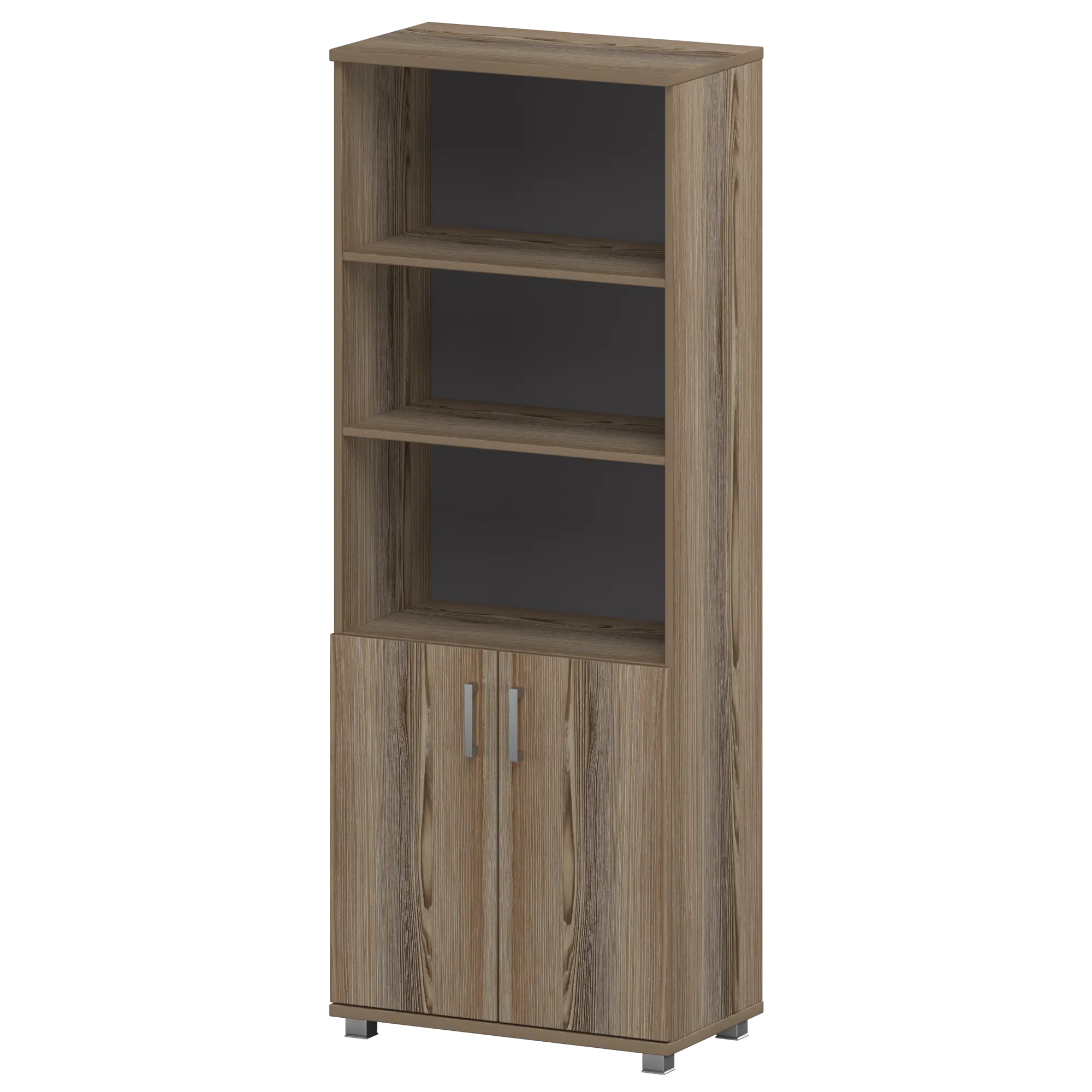 Стеллаж высокий полузакрытый Аргентум "НТ-580;НТ-600.2" Дуб сафари