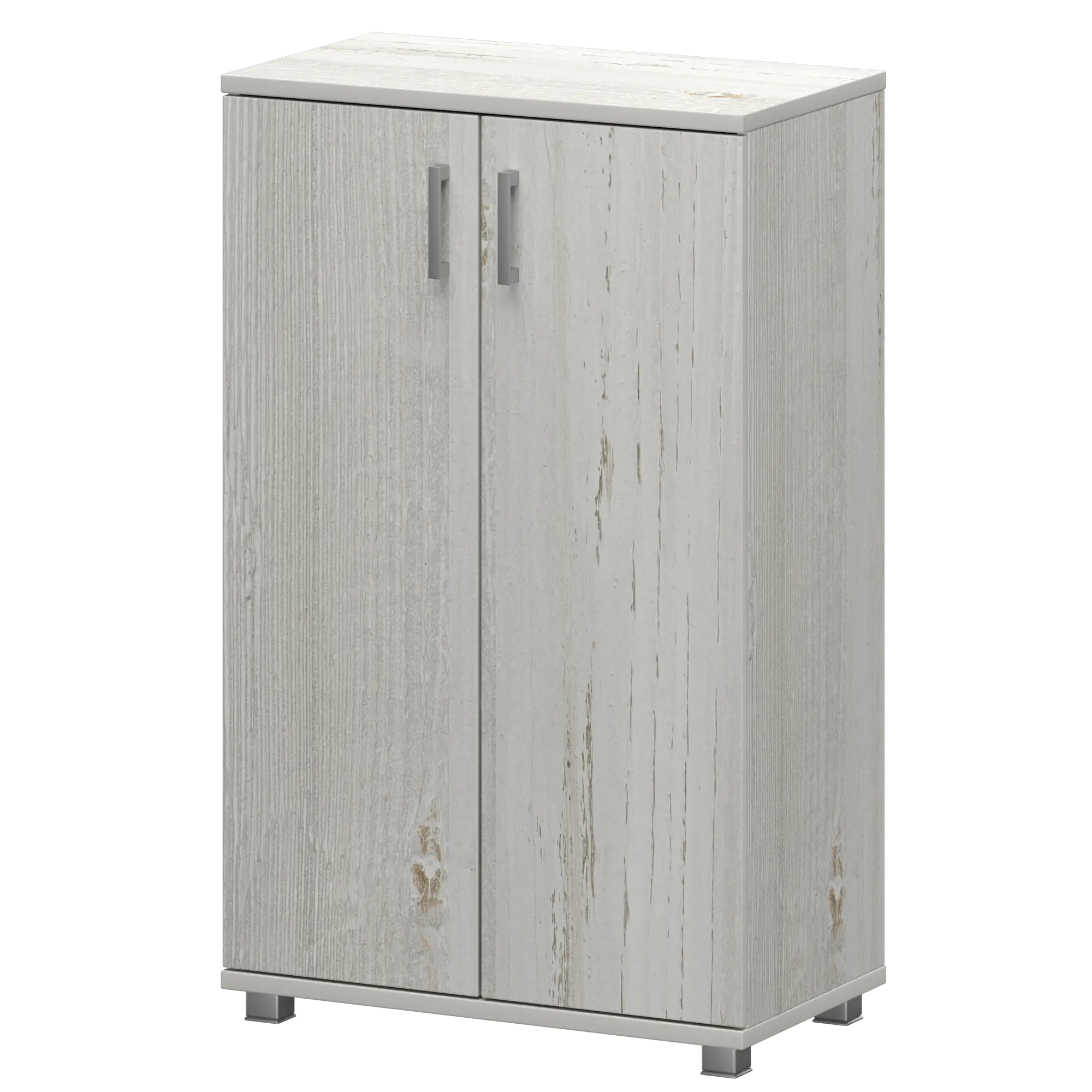 Стеллаж низкий закрытый Аргентум "НТ-480;НТ-601.2" Сосна винтер