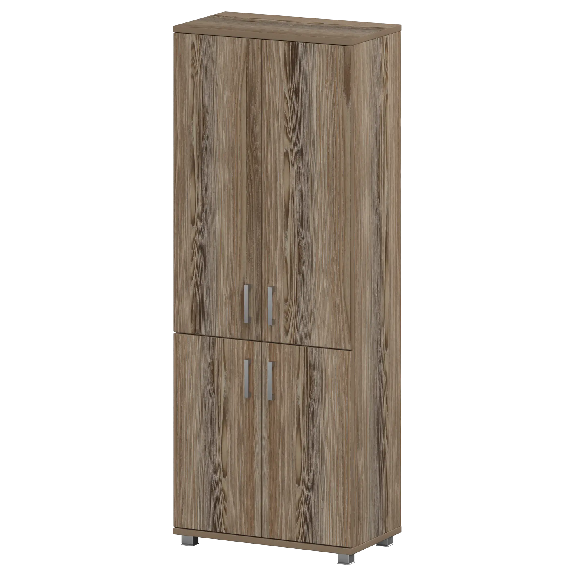 Стеллаж высокий закрытый Аргентум "НТ-580;НТ-600.2;НТ-601.2" Дуб сафари