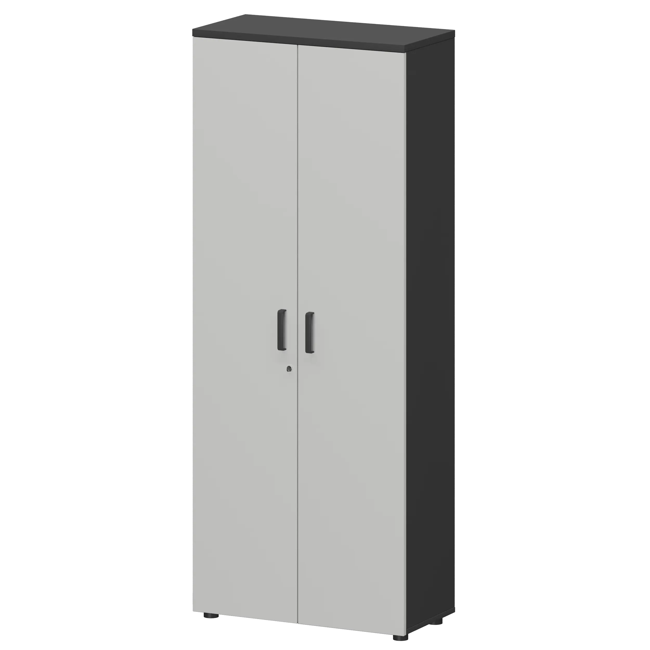 Шкаф Смарт СМШ-58Д Тип1 Графит/Белый