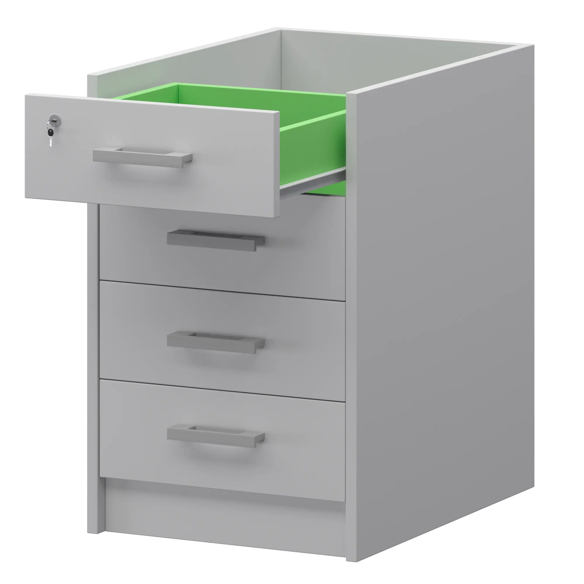 Корпус тумбы приставной Арго АТ-07 Белый